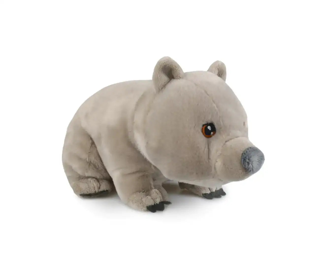 Wombat Kids 25Cm Souvenir/Gifts Soft Animal Plush Stuffed Toy Grey 3Y+