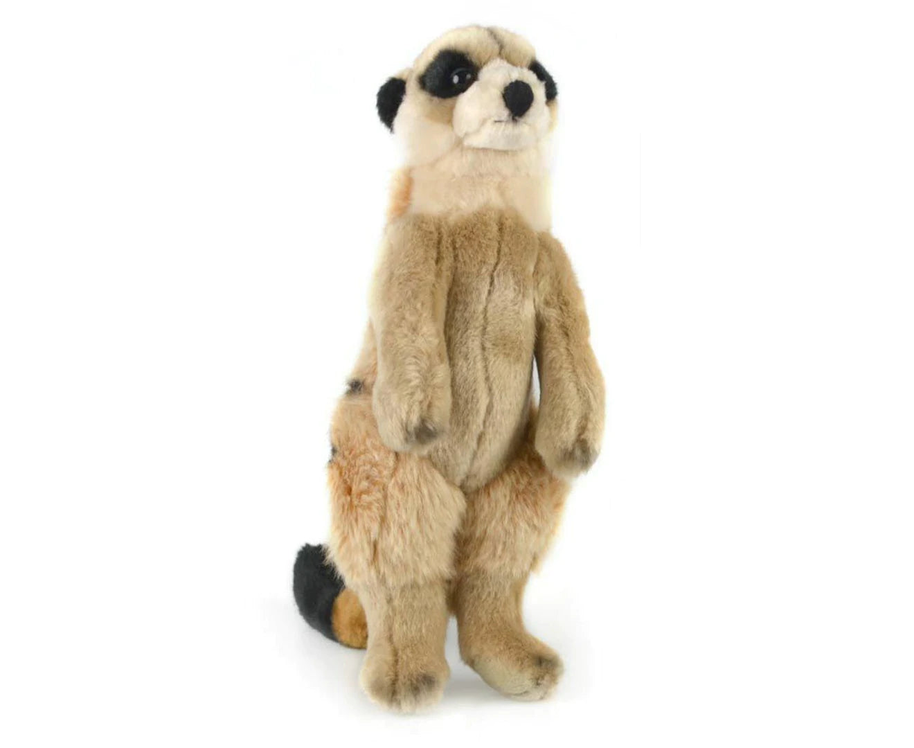 33Cm Royale Meerkat Kids Animal Soft Plush Stuffed Toy Brown 3Y+