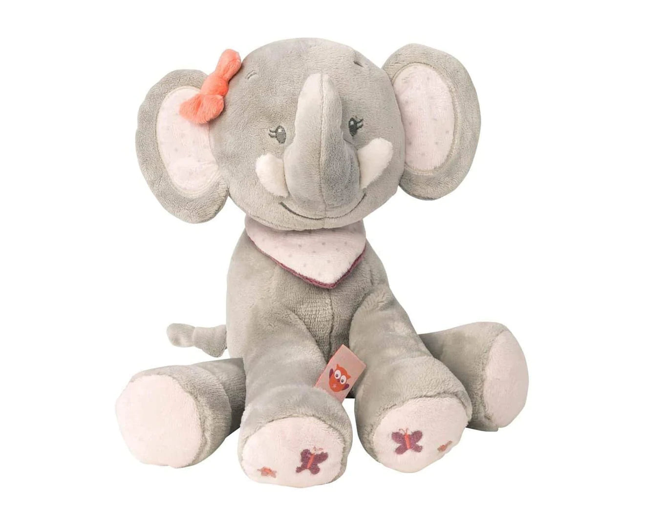 Cuddly Adele the Elephant Soft/Plush Stuffed Toy Baby/Newborn 0M+ 26.5Cm