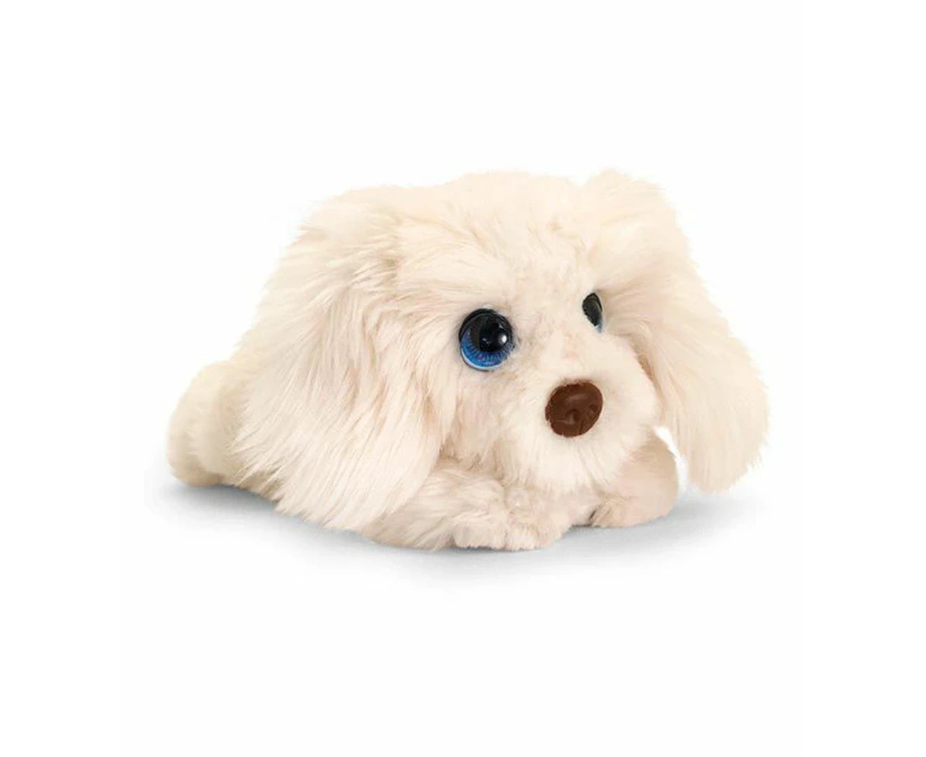 32Cm Labradoodle Dog Kids Soft Animal Plush Stuffed Toy 3Y+ Cream