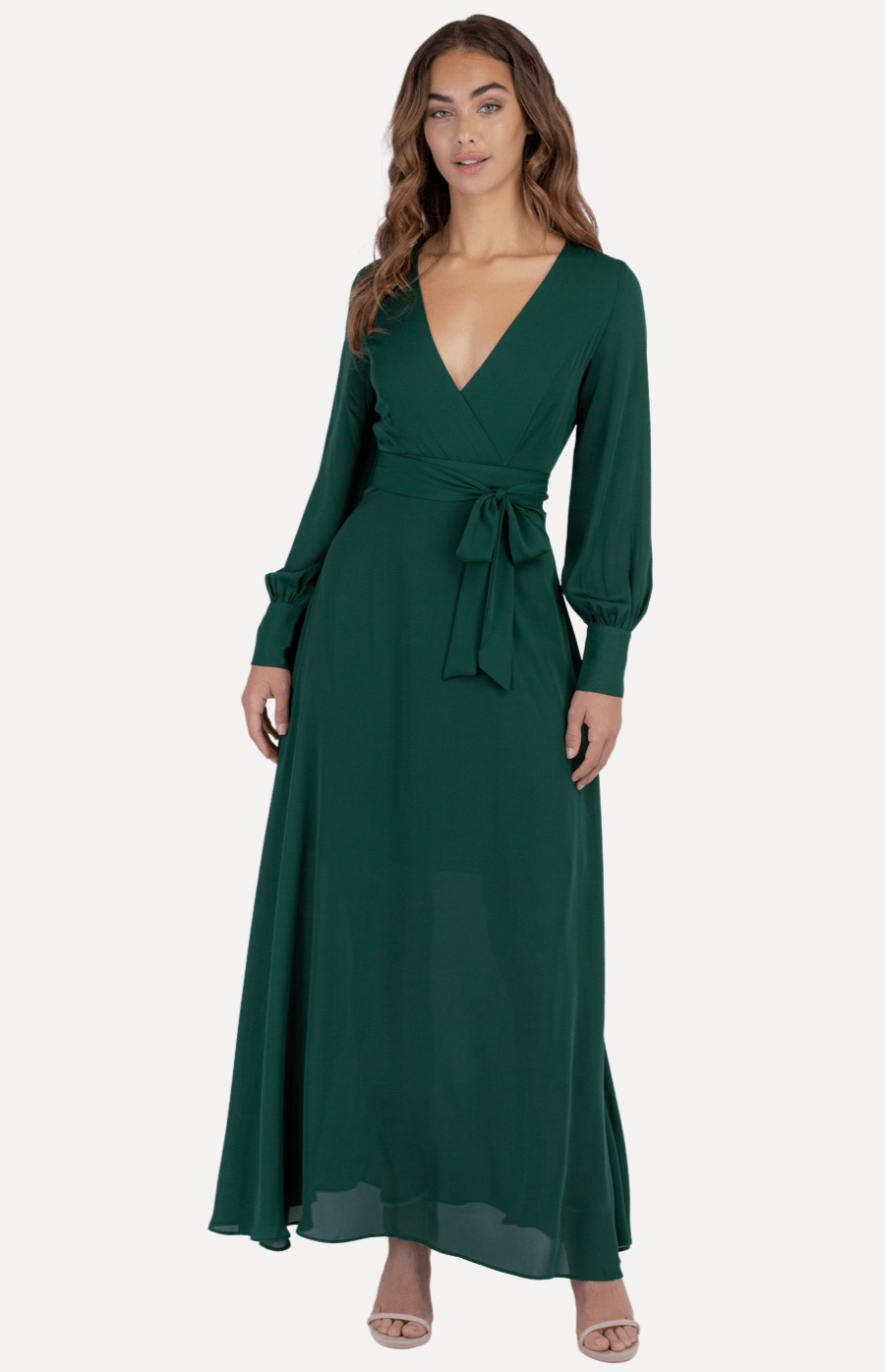 Ember Maxi Dress in Emerald - Ophelia Fox Boutique