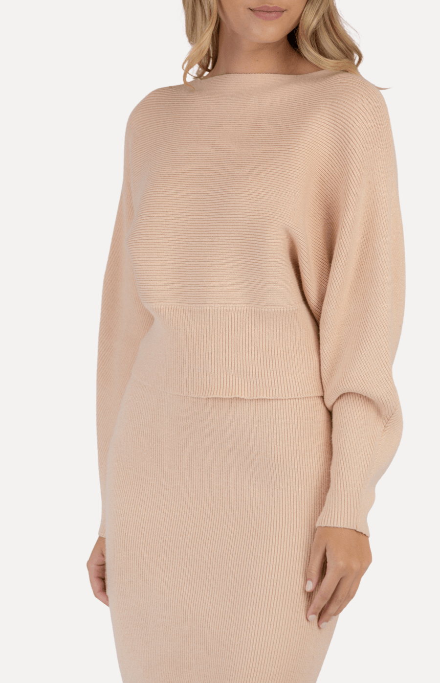 Lynae Knitted Top in Camel - Ophelia Fox Boutique
